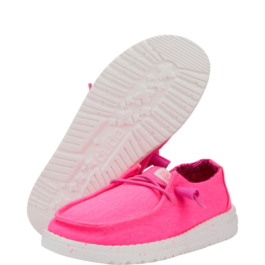Wendy Youth Stretch Canvas - Neon Pink - Image 3