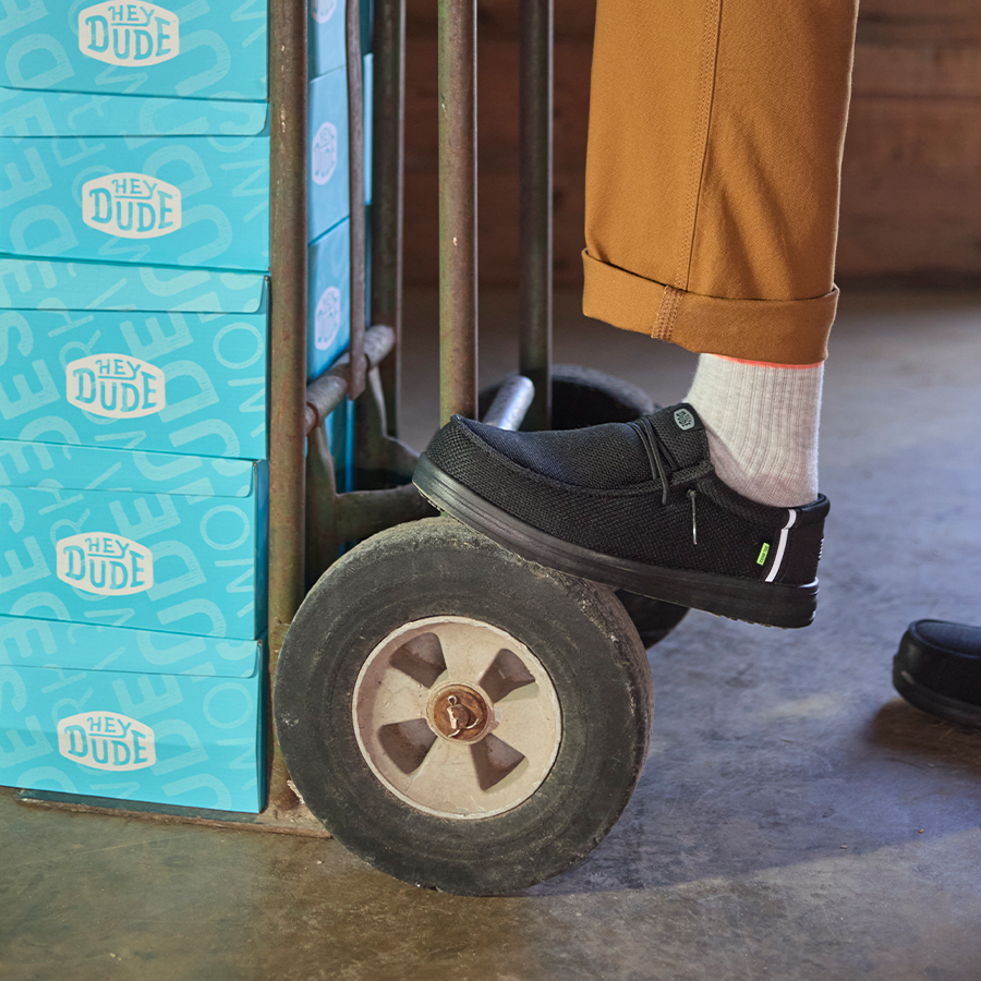 Wally Work Comp Toe - Black/Black - Image 2