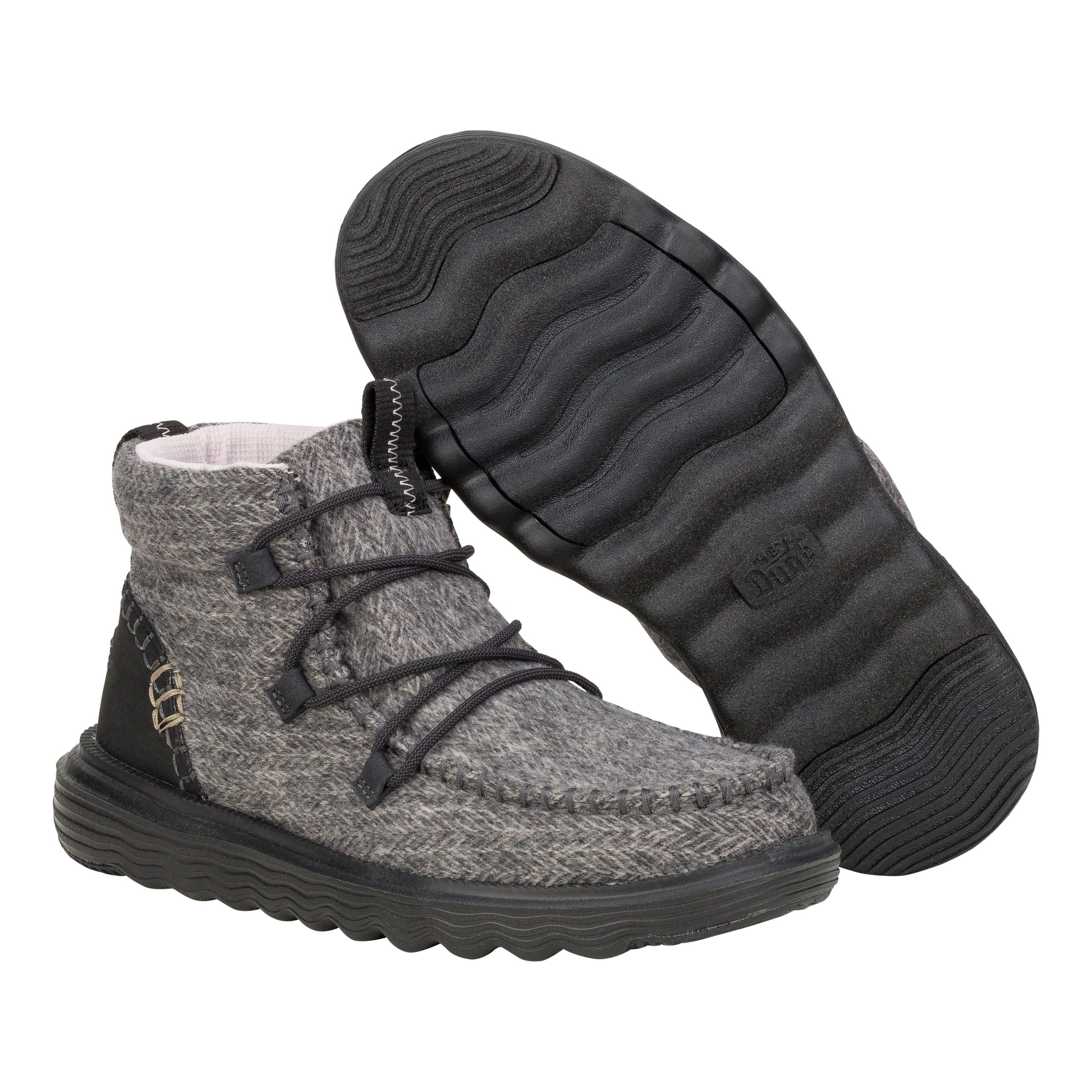 Reyes Heathered - Black - Image 3