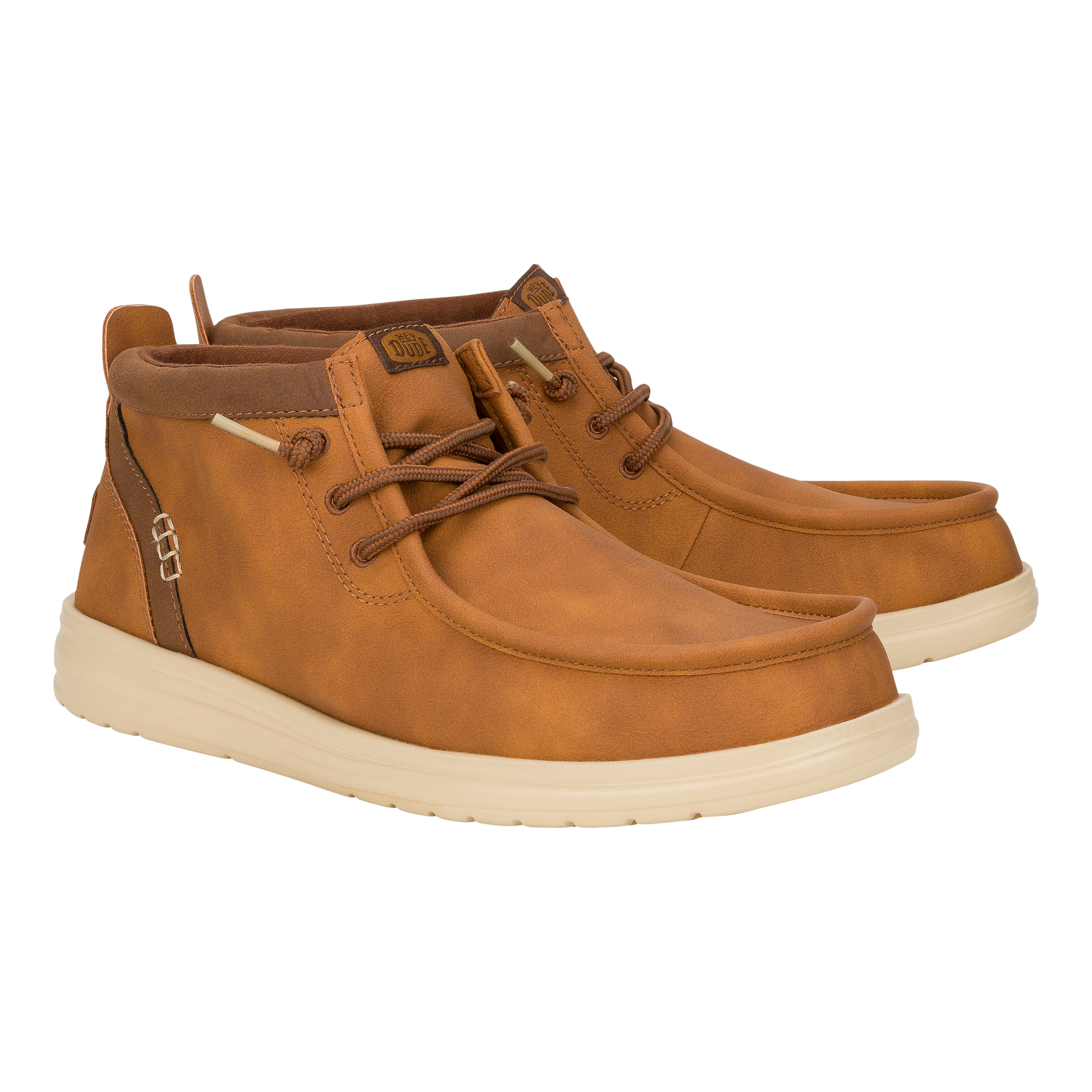 Wally Mid Gripr Classic - Cognac/Tan - Image 2