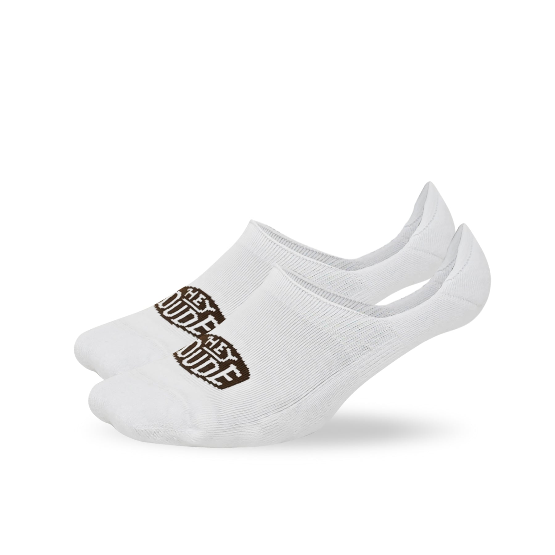 HEYDUDE No Show Sock 3 Pack - Multi Grey/White/Black - Image 5