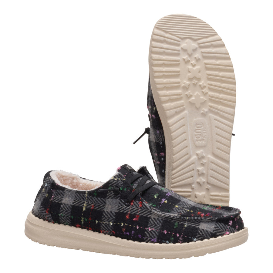 Wendy Confetti Plaid Cozy - Black/Multi - Image 3
