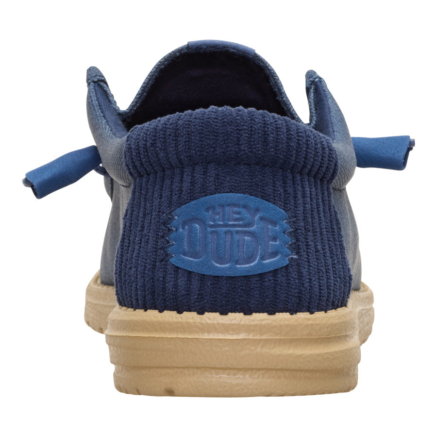 Wally Waxed Casual - Navy - Image 5