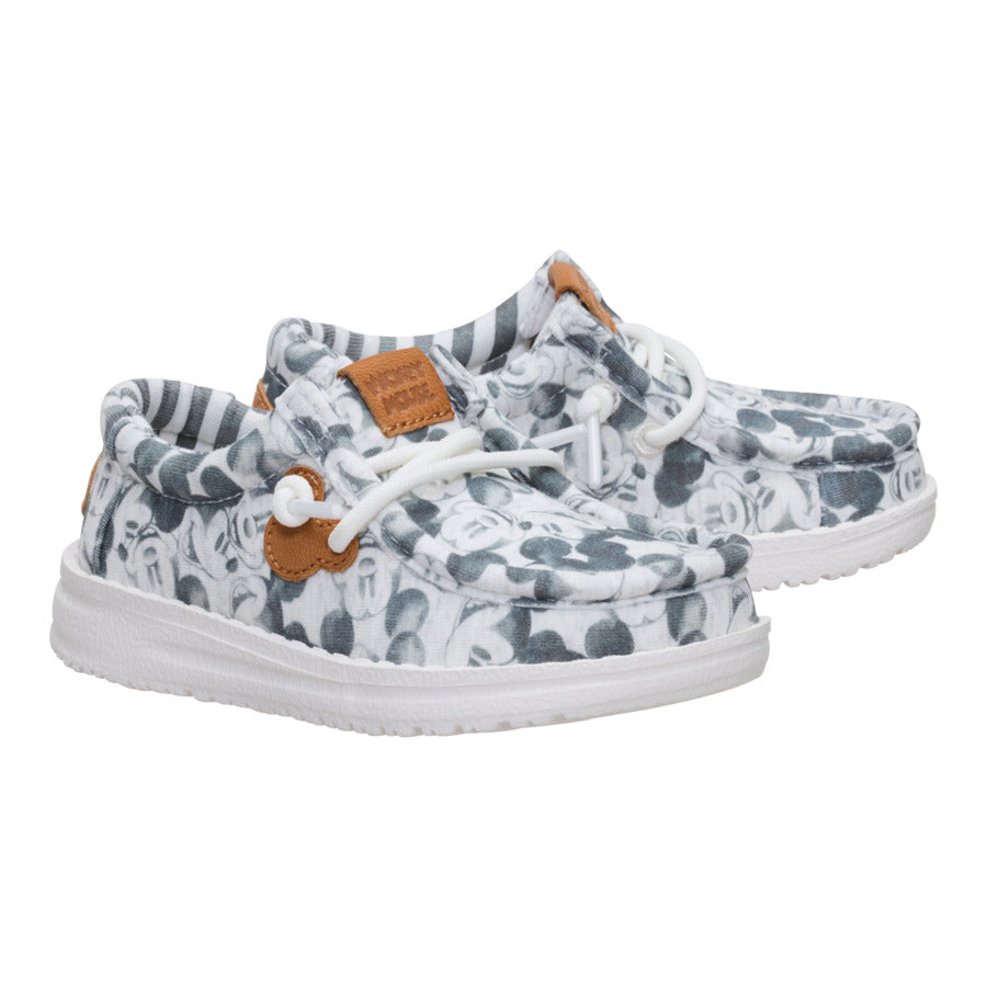 Disney Mickey Mouse Print Wally Toddler - Grey/Multi - Image 2