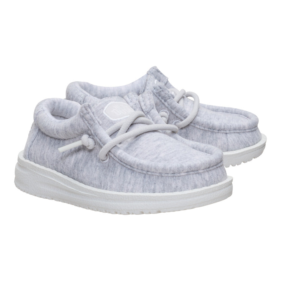 Wally Toddler Stretch Jersey - Light Grey - Image 2